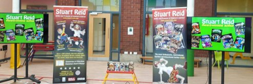 Children's Author Stuart Reid banner