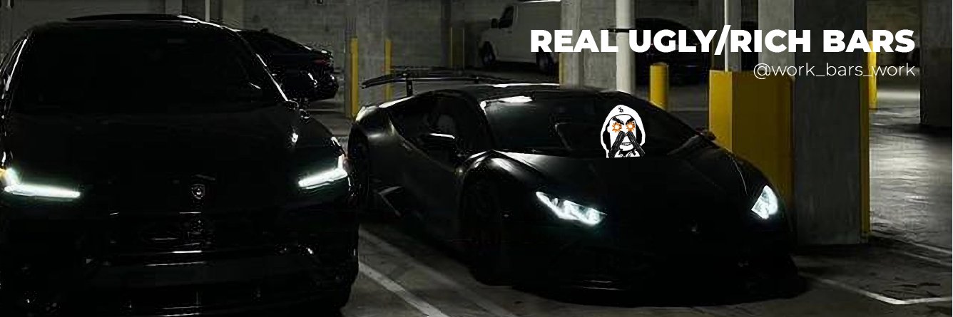 real ugly/rich ₿ars banner