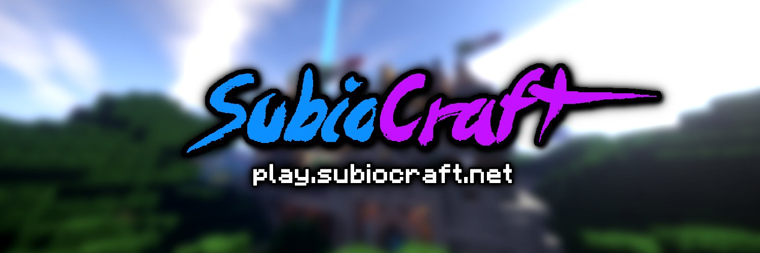 SubioCraftMC's profile banner image