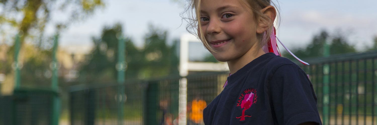 Maple Walk School banner