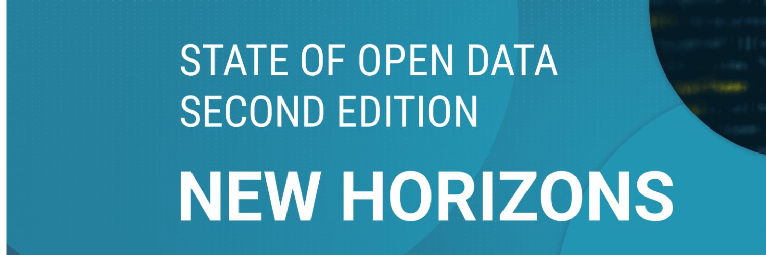 State of Open Data banner