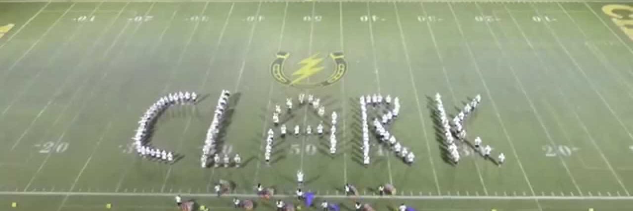 EW Clark HS Football banner