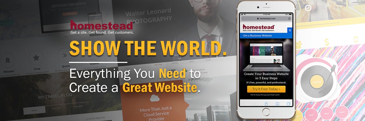 Homestead Websites banner