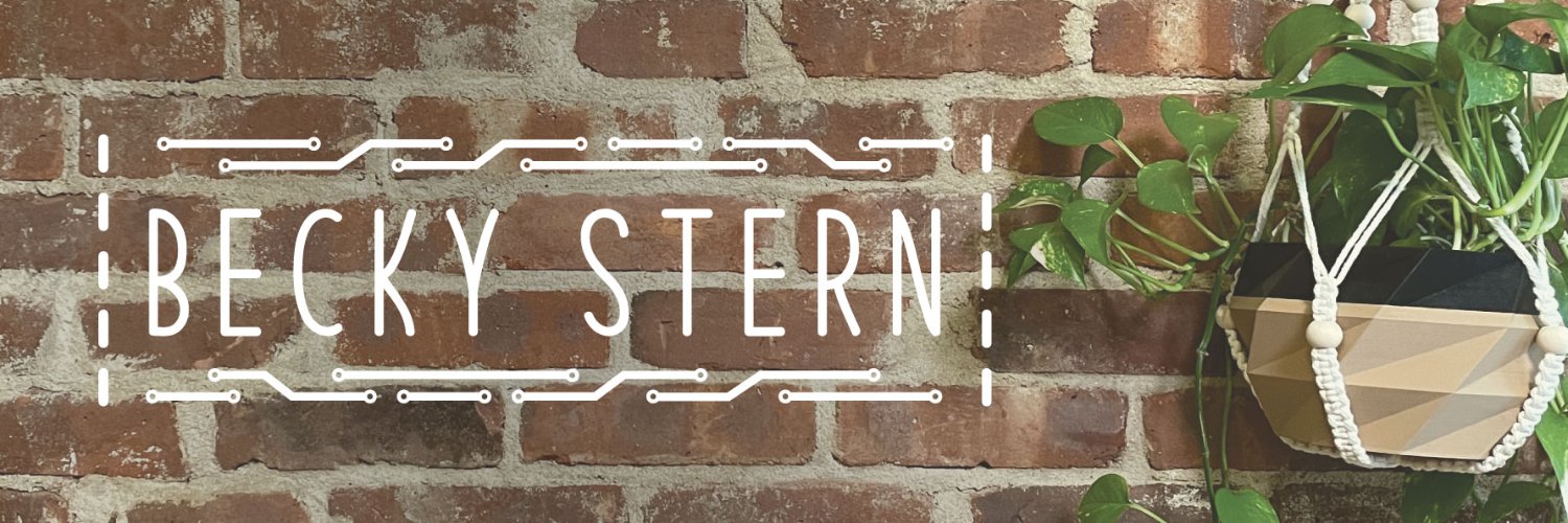 Becky Stern's banner