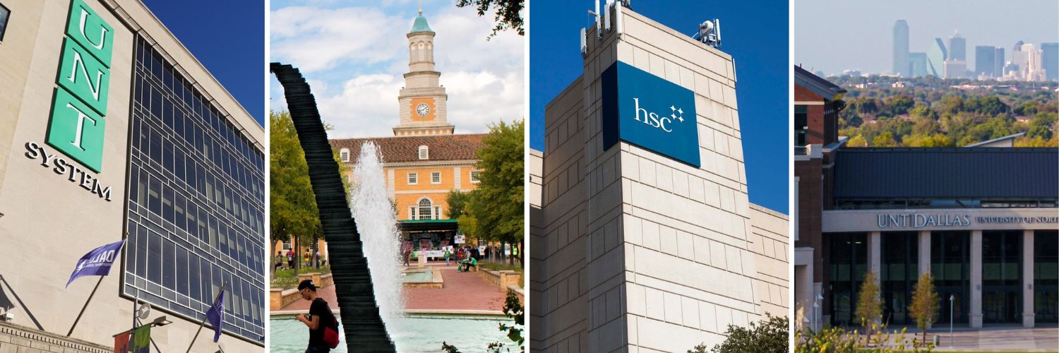 University of North Texas System banner