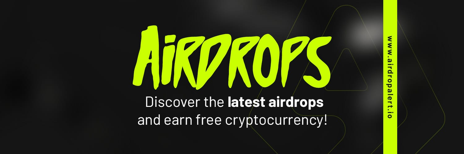 Airdrop Alert banner