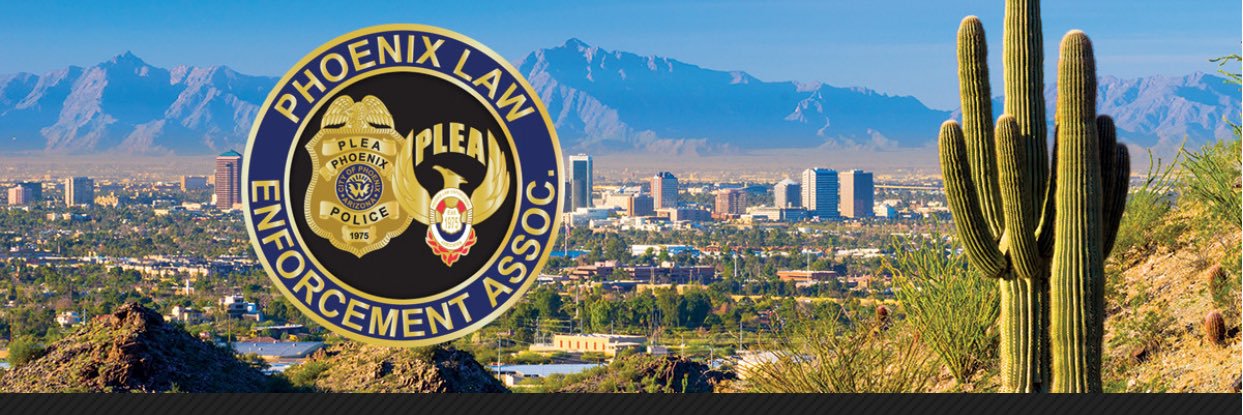 Phoenix Law Enforcement Association banner