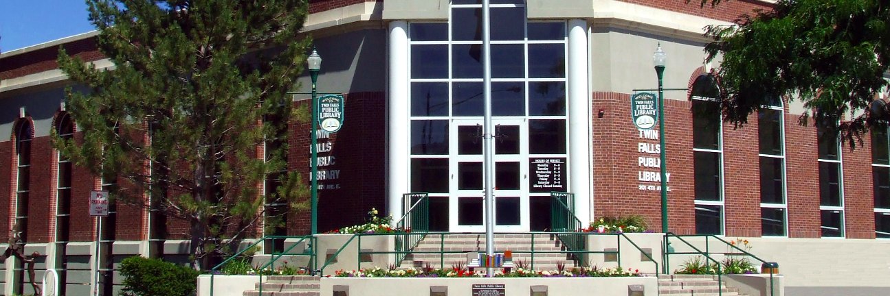 Twin Falls Public Library banner