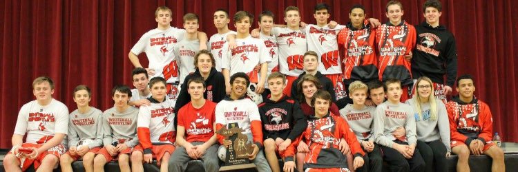 Whitehall Wrestling banner