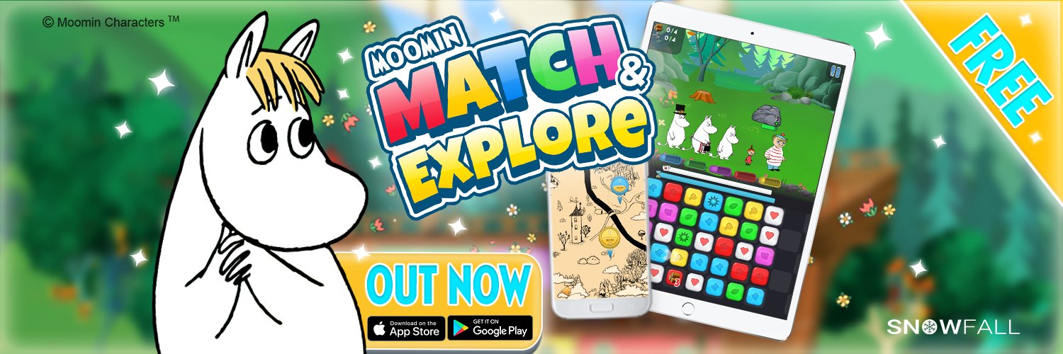 Moomin-Match&Explore banner