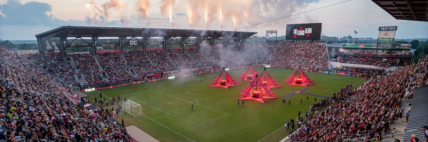 Audi Field's banner