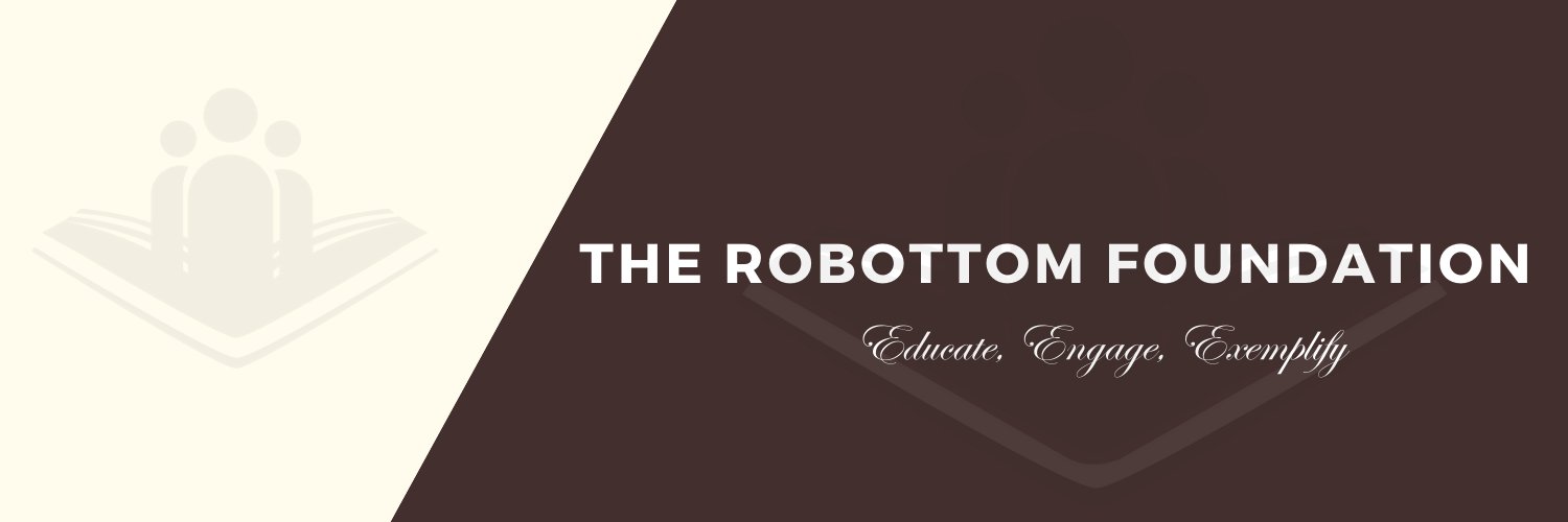 The Robottom Foundation banner