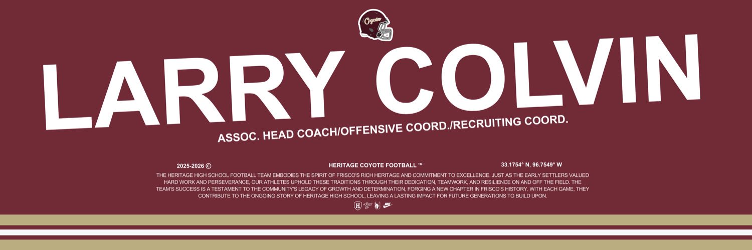 Larry Colvin's banner