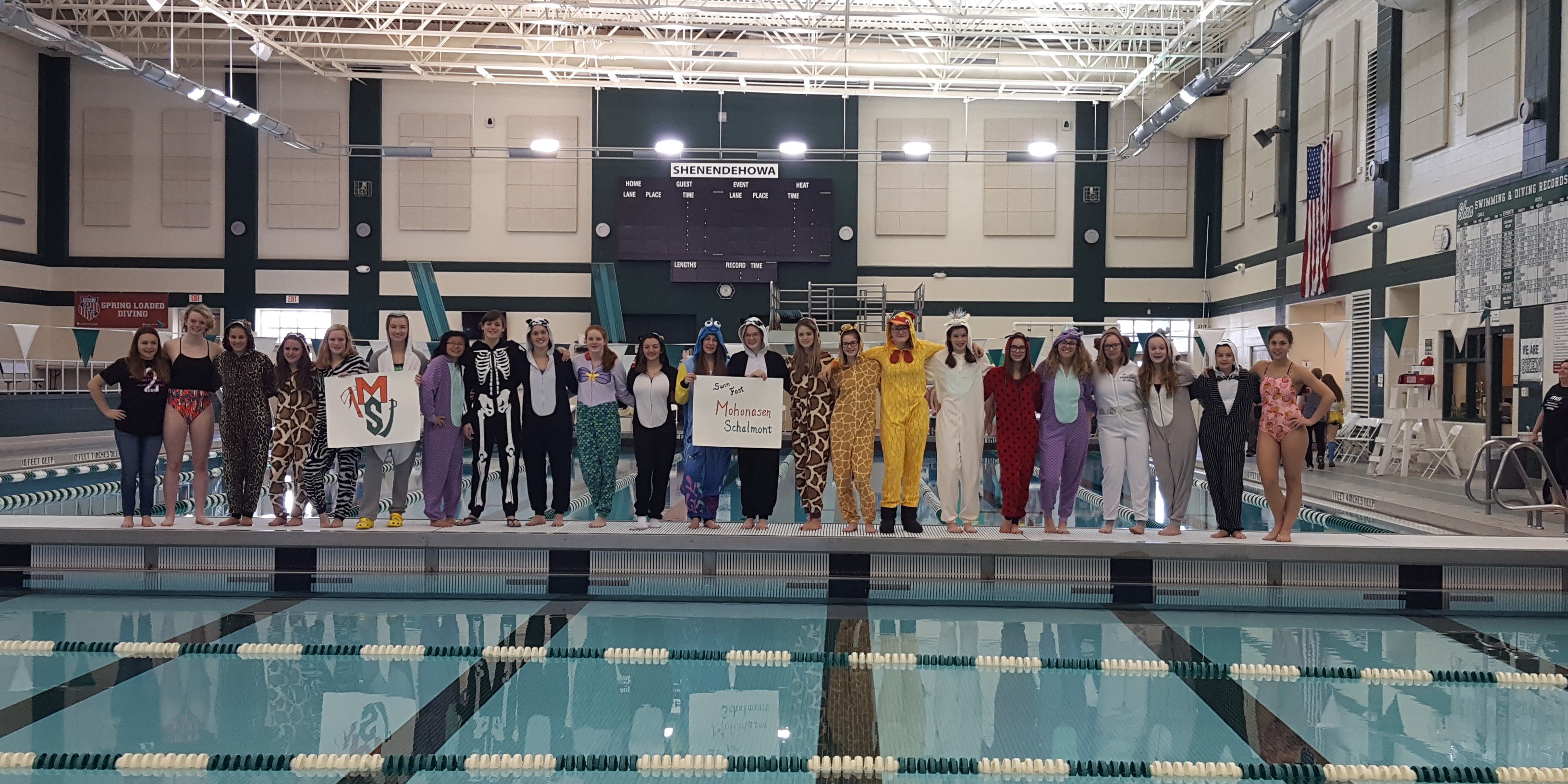 MS Swimming & Diving banner