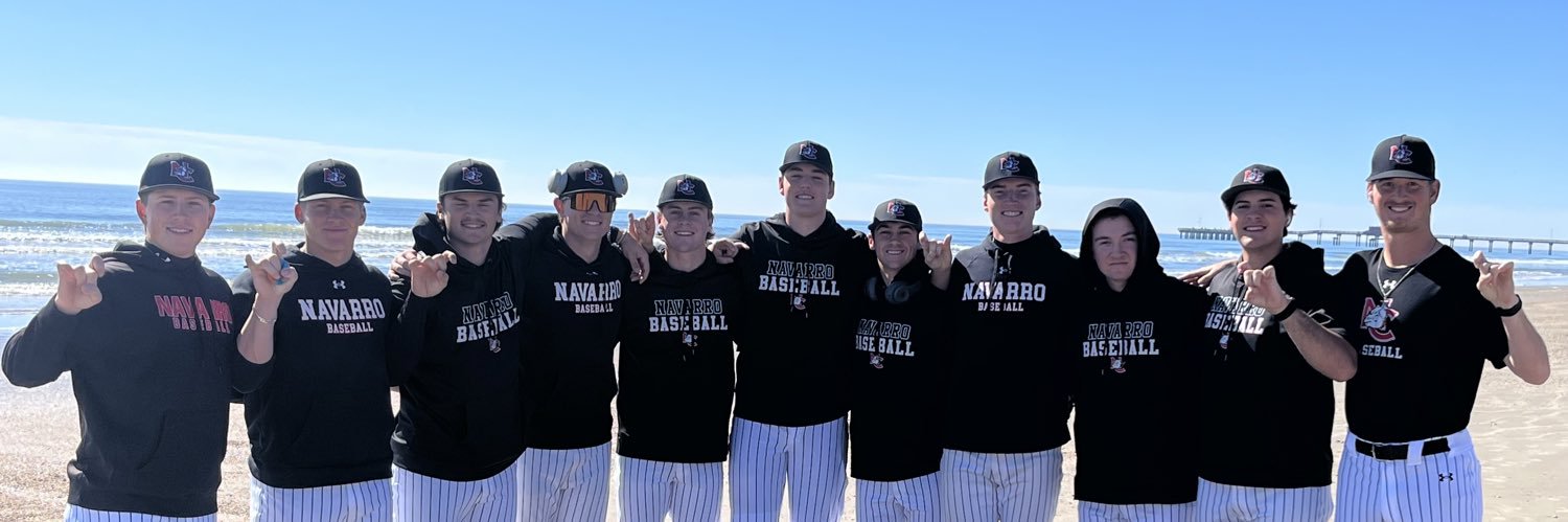 Navarro Baseball's banner