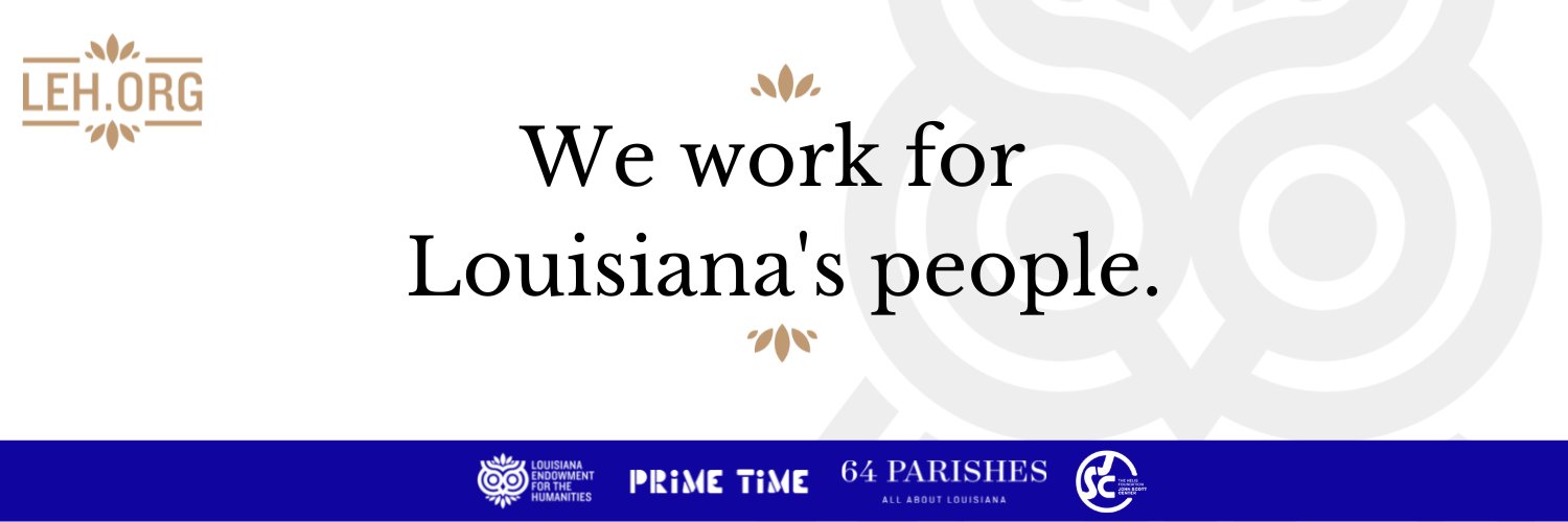 Louisiana Endowment for the Humanities banner