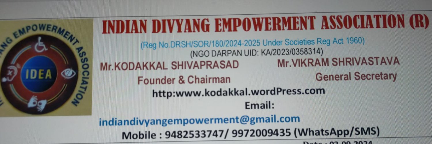 IndianDivyang's profile banner image