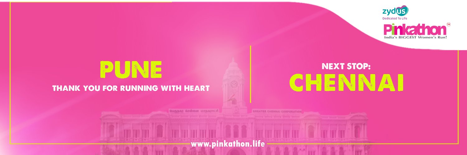 Pinkathon India banner