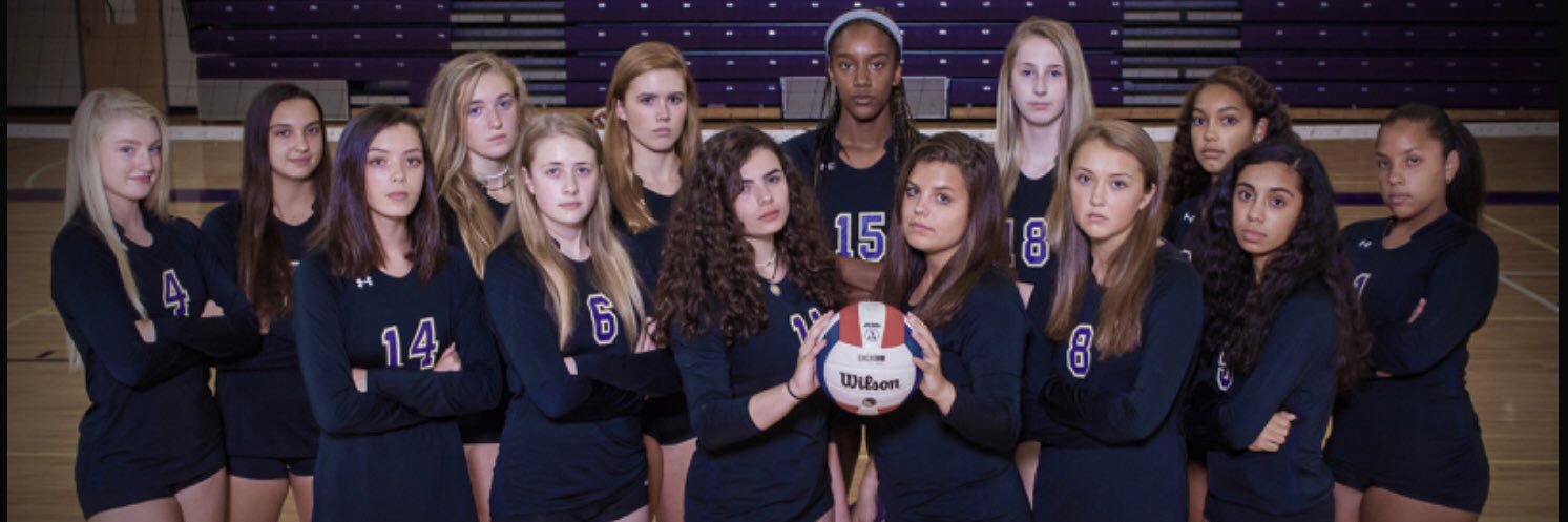 Broughton Volleyball banner