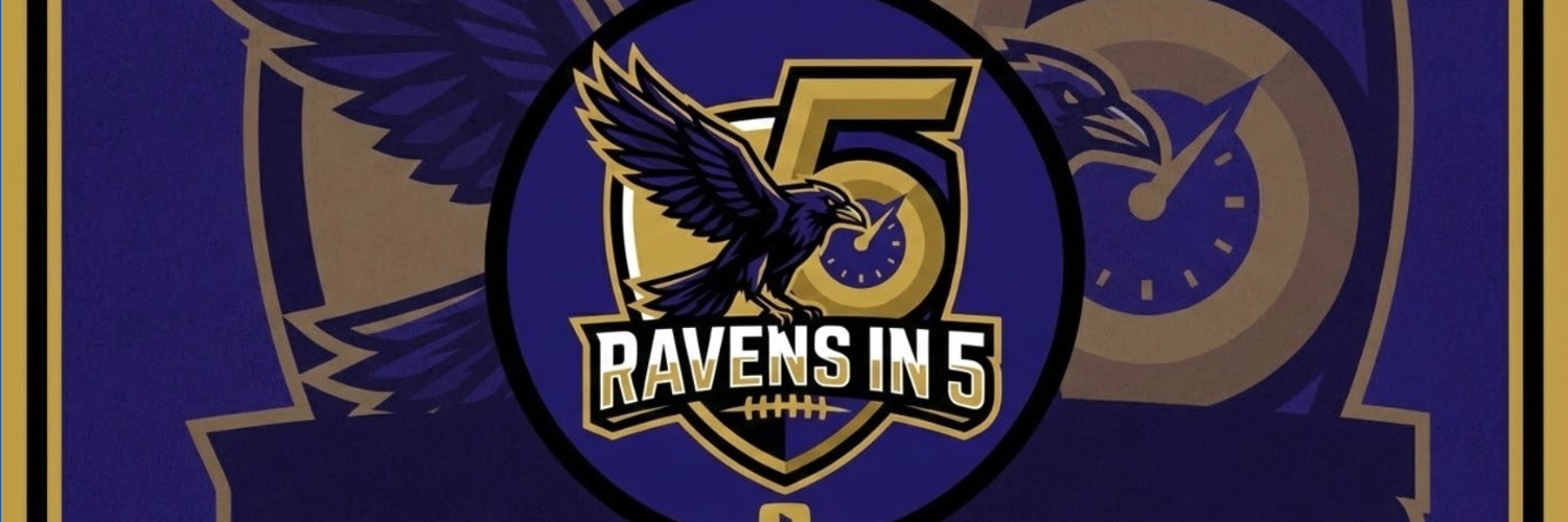 Ravens in 5 banner