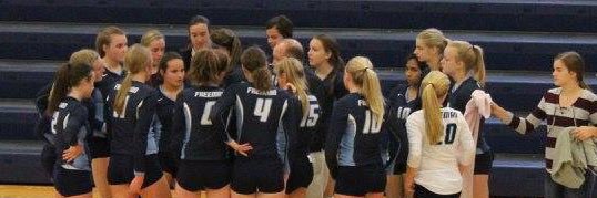 Freeman Volleyball banner