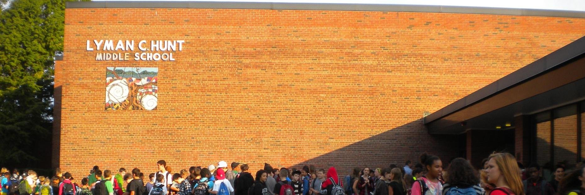 Lyman C. Hunt Middle banner