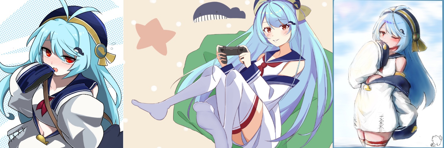 空色とと🐳 ポンコツクジラ系Vtuber banner