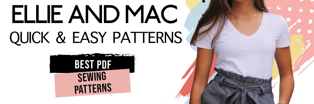 Ellie and Mac Sewing Patterns banner