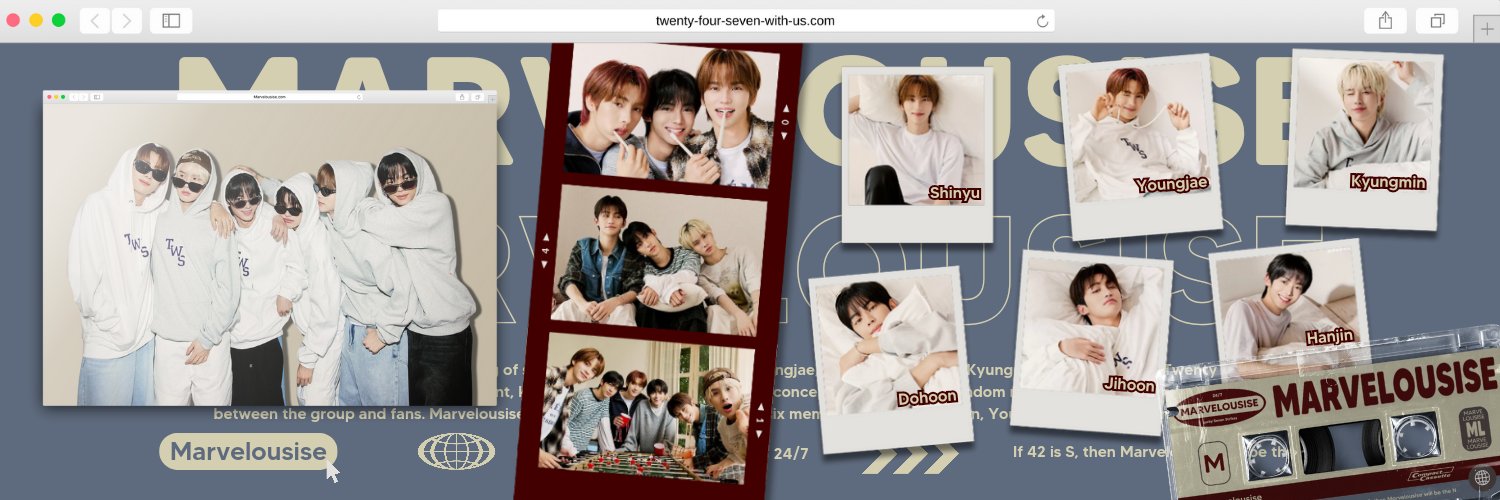 ⓘ 끊임없는 진화───투어스. banner