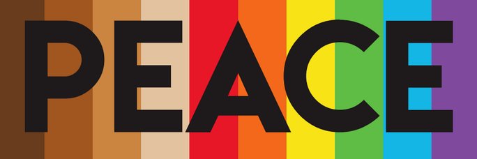 peace 🏛☮️🌈🫱🏿‍🫲🏻🌎🌊🟦🟧 banner