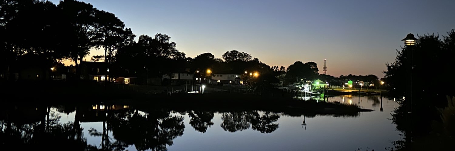 Just Chris. Still here… banner