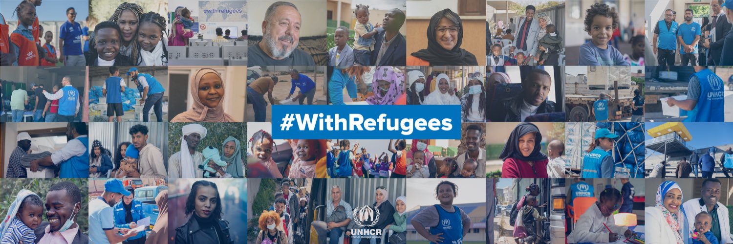 UNHCR Libya's banner