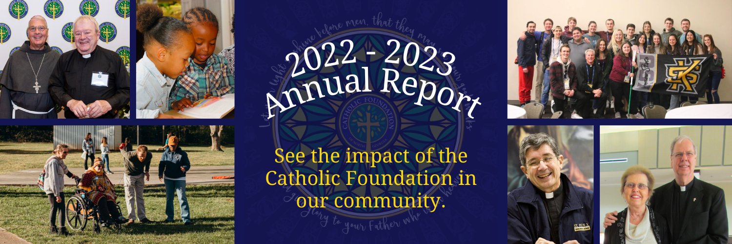 Catholic Foundation of North Georgia banner