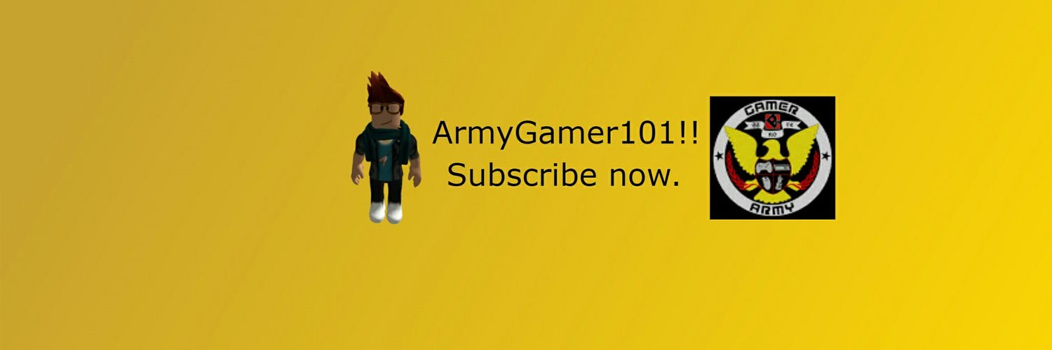ArmyGamer101's profile banner image