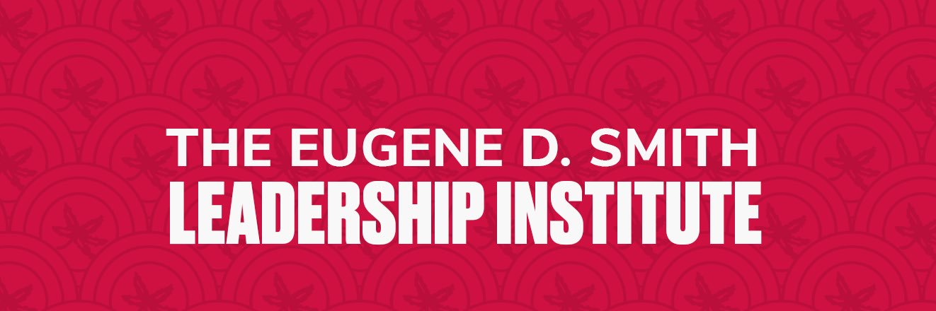 The Eugene D. Smith Leadership Institute's banner