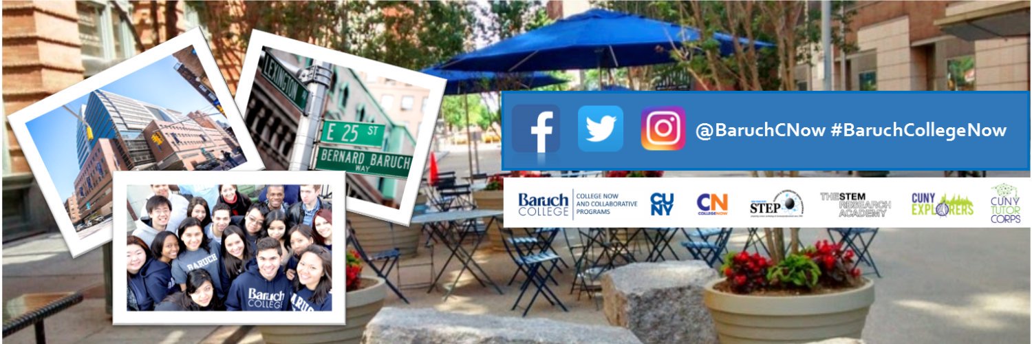 Baruch College Now & Collaborative Programs banner