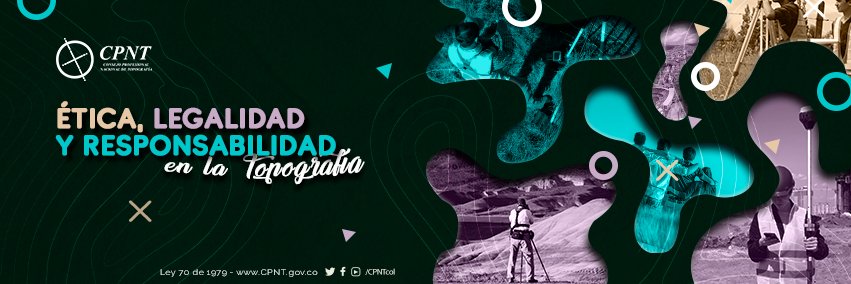 Consejo Profesional Nacional de Topografía banner