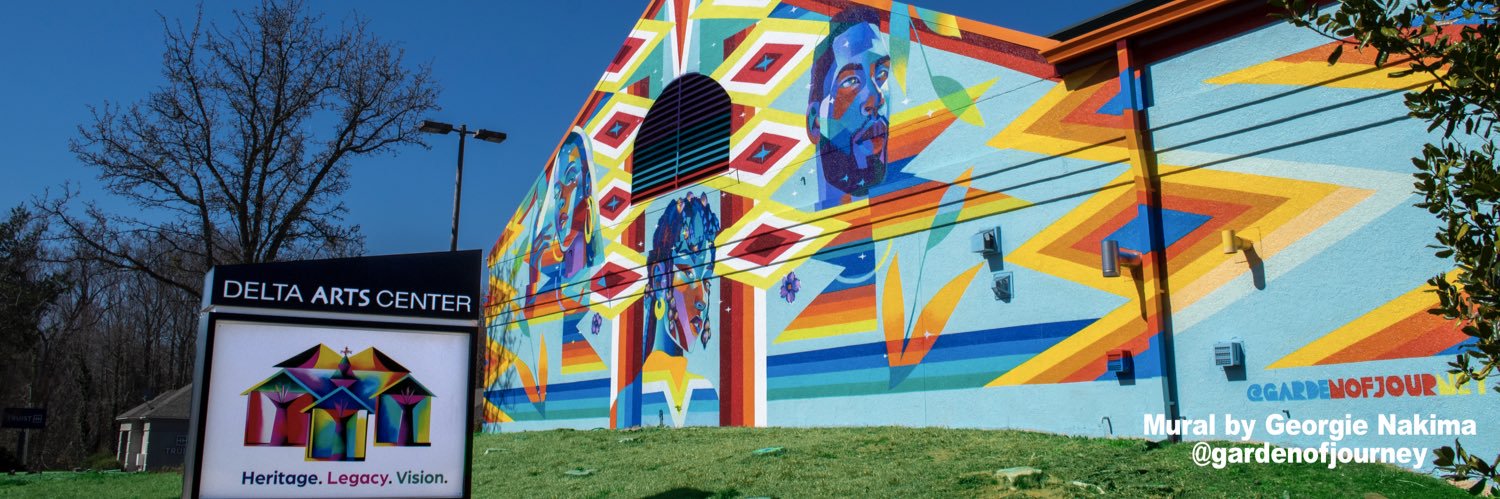 Delta Arts Center banner