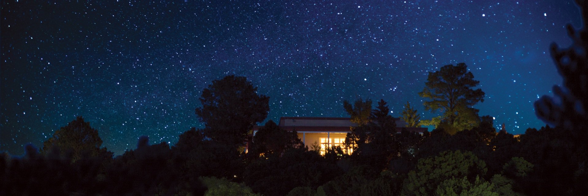 Santa Fe Institute's banner