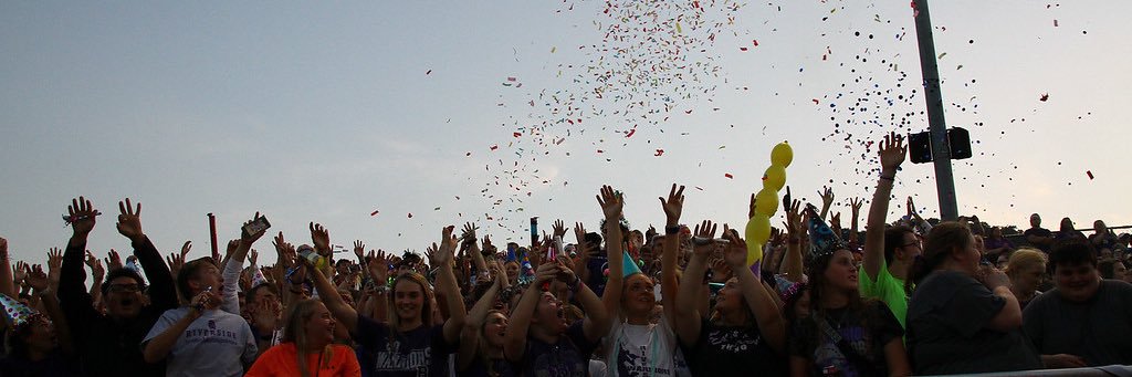 RHS Student Section banner
