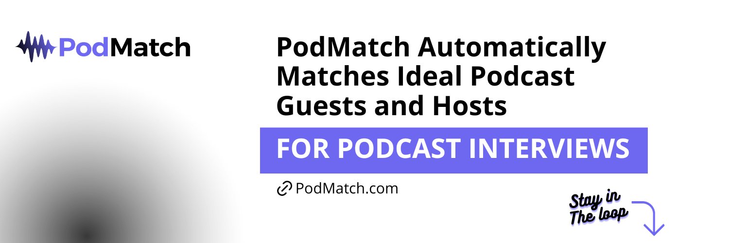 PodMatch banner
