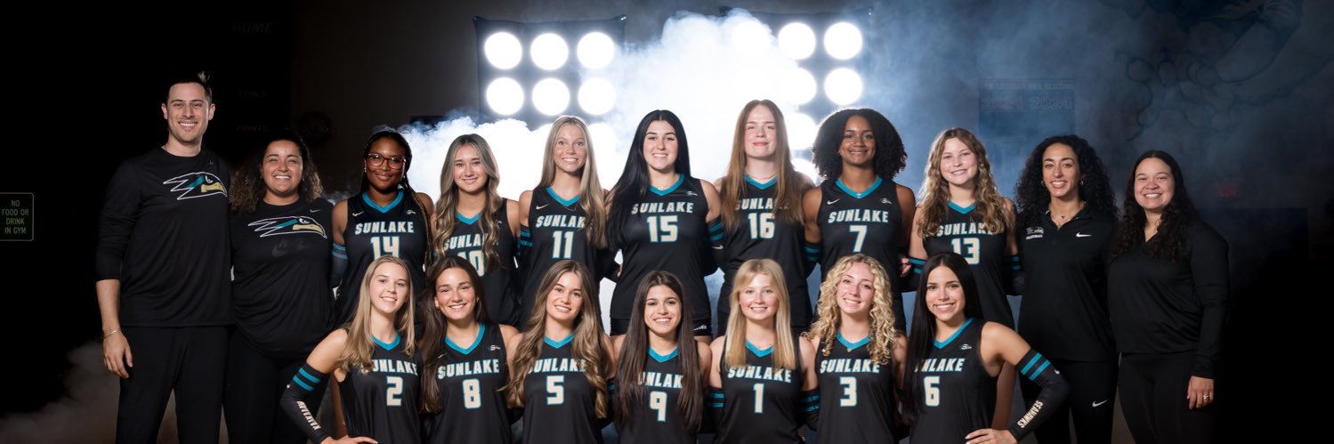 Sunlake High School Volleyball banner
