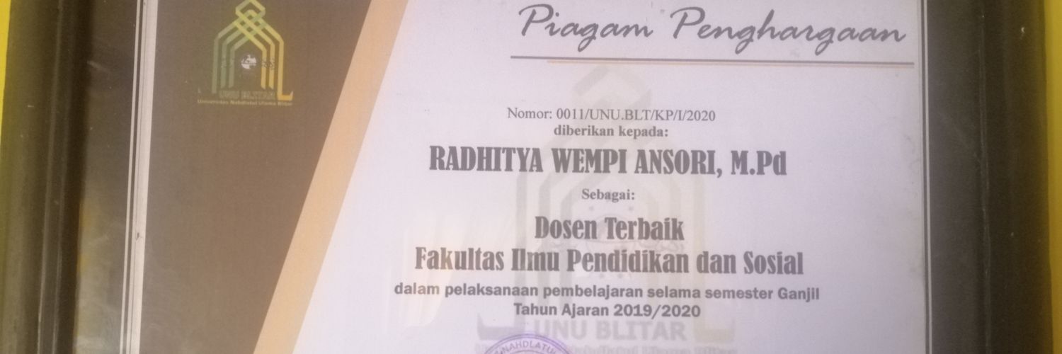 RedhityaWempi's profile banner image