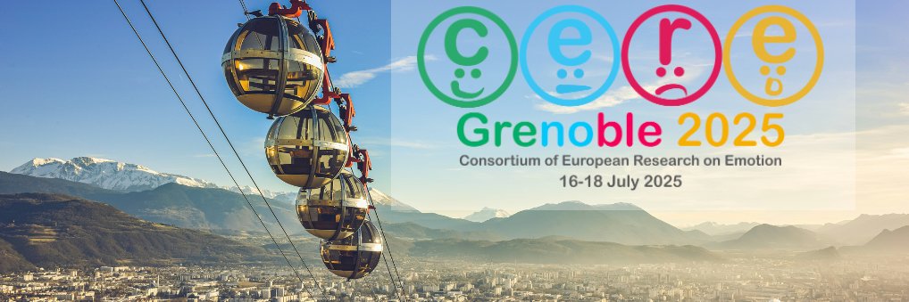 Consortium of European Research on Emotion's banner