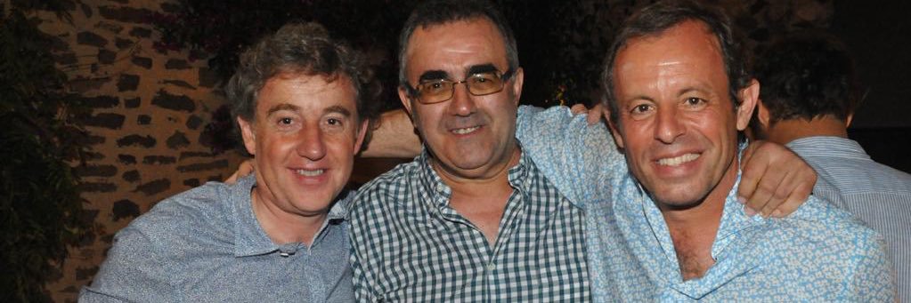 Sandro Rosell banner