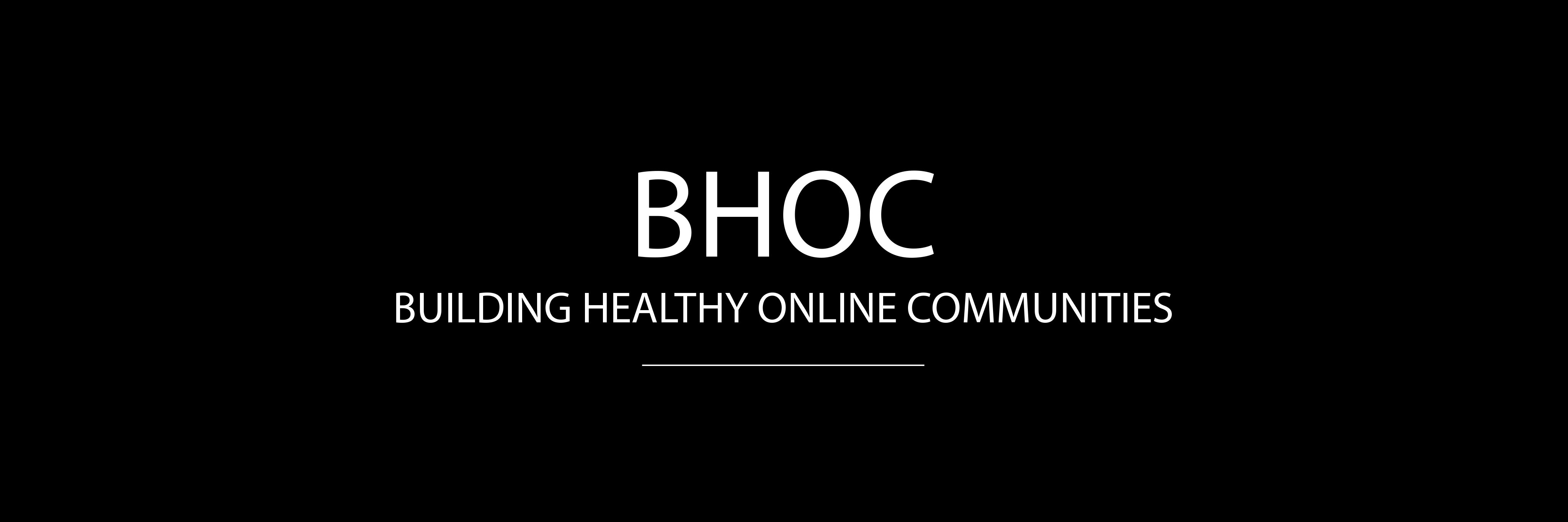 Building Healthy Online Communities banner