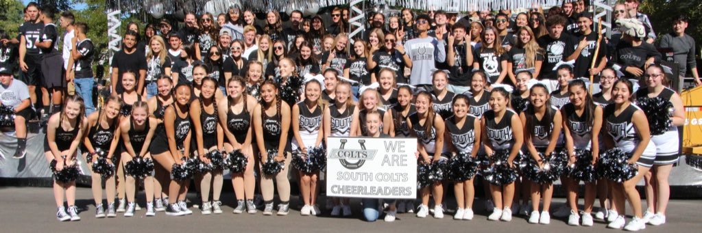 Pueblo South Colt Cheer banner