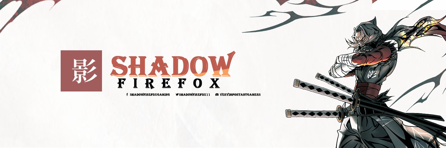 Shadowfirefox Gaming banner