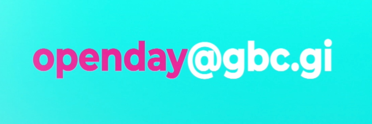 GBC Open Day banner
