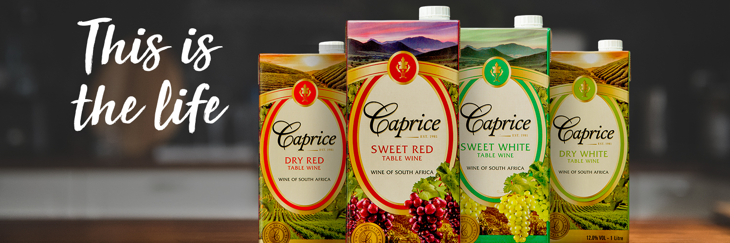 Caprice Wine banner